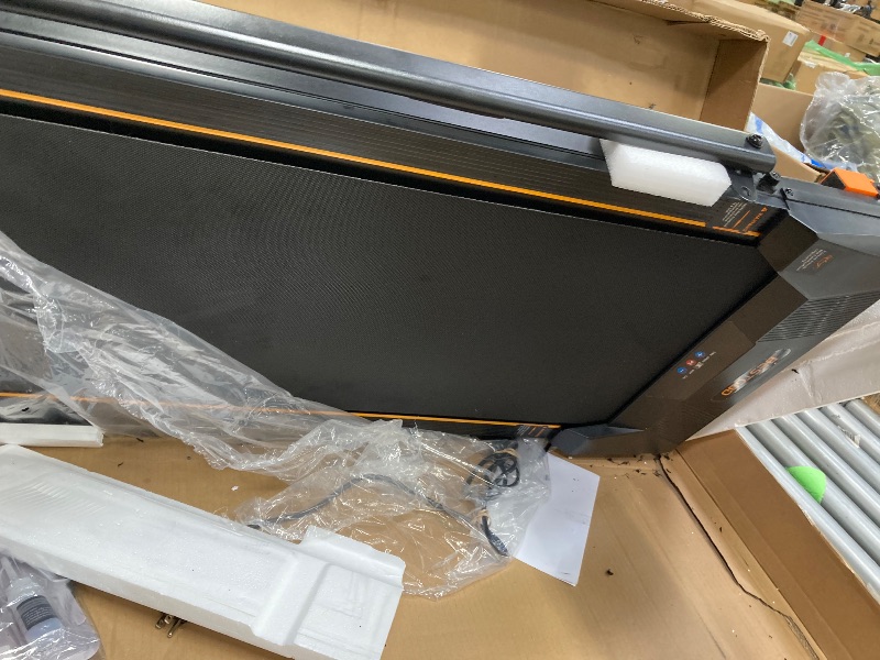 Photo 1 of *Heavy* *Selling for Parts Only* *Didn't turn on* Walking Pad with Handle Bar, BestGod Treadmills for Home Office 330 lbs Capacity Foldable Under Desk Treadmill 5% Walking Treadmills with Incline 2.5 HP Folding Treadmill with Remote Control