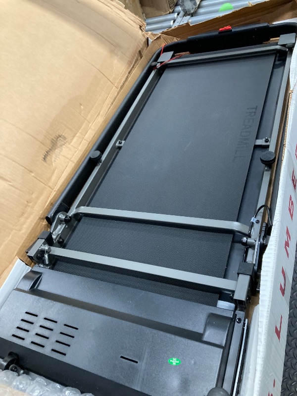 Photo 1 of *Heavy* Acezoe Walking Pad Under Desk Treadmill with Incline, 2 in 1 Foldable Treadmills for Home Small Office, 300 lbs Capacity, Portable Compact Walking Treadmill with Remote Control, LED Display and Apps