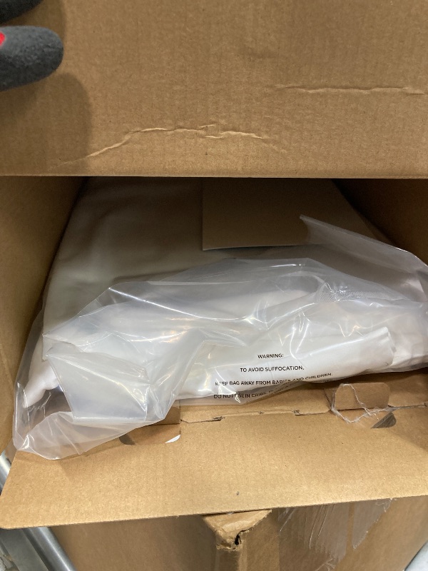 Photo 1 of *Top Sheet Only* Bedsure Bed in a Bag Queen - Soft Lightweight White Boho Bed Set with Sheets, Pillowcases & Shams