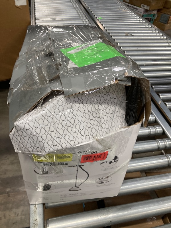 Photo 1 of ***(PARTS ONLY - SELLING AS PARTS ONLY)***
Pure Enrichment PureSteam XL Standing Fabric Steamer - Professional Wrinkle Remover Heats in 45 Seconds; 1/2-Gallon Tank for 1 Hour of Steaming; Easy-Roll Wheels, Garment Hanger, & Fabric Brush ***(BOX RIPPED/