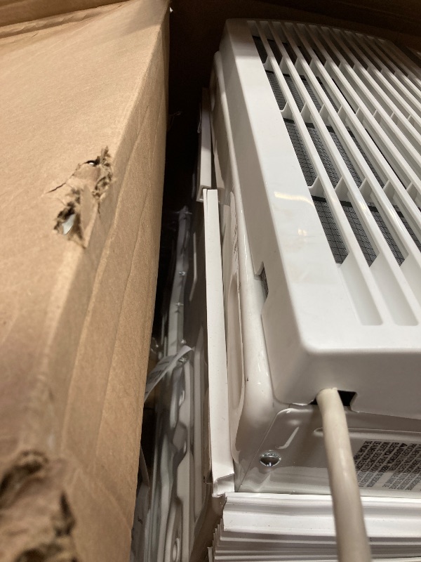 Photo 1 of ***used****LG 8,000 Window Air Conditioner, 115V, 350 Sq.Ft. (14' x 25' Room Size), Quiet Operation, Electronic Control with Remote, 3 Cooling & Fan Speeds, Auto Restart, 8000 BTU, White