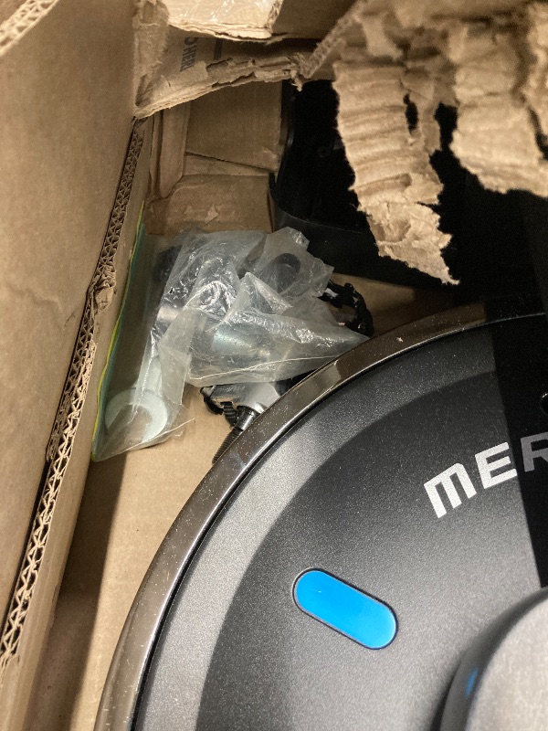 Photo 1 of ***used***MERACH Exercise Bike, Brake Pad Stationary Bike with Exclusive App, Low Noise Indoor Cycling Bike with 300lbs Weight Capacity, Tablet Mount and Fitness Courses for Weight Loss