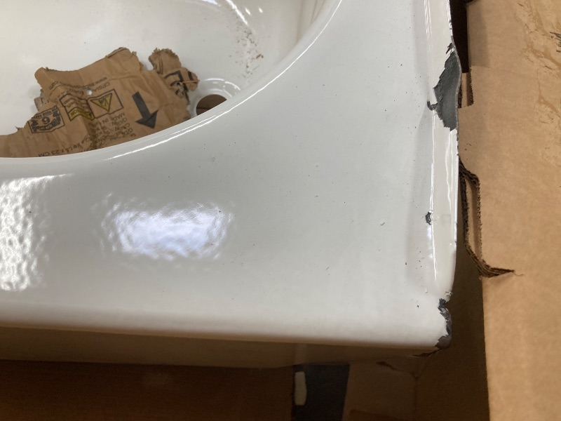Photo 1 of ***used + minor damage***Maui porcelain enameled comfort bathtub