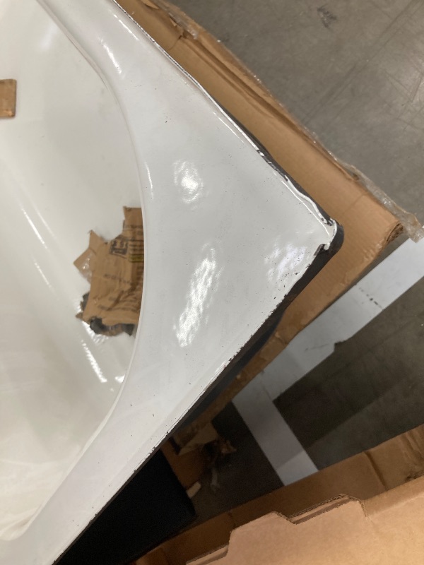 Photo 1 of ***used + minor damage***Maui porcelain enameled comfort bathtub