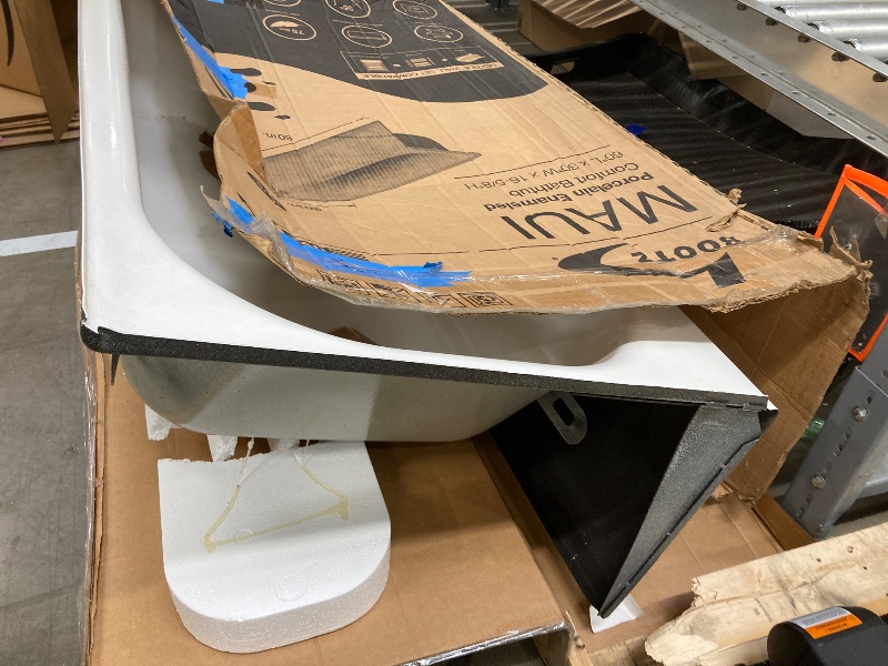 Photo 1 of ***used + minor damage***Maui porcelain enameled comfort bathtub