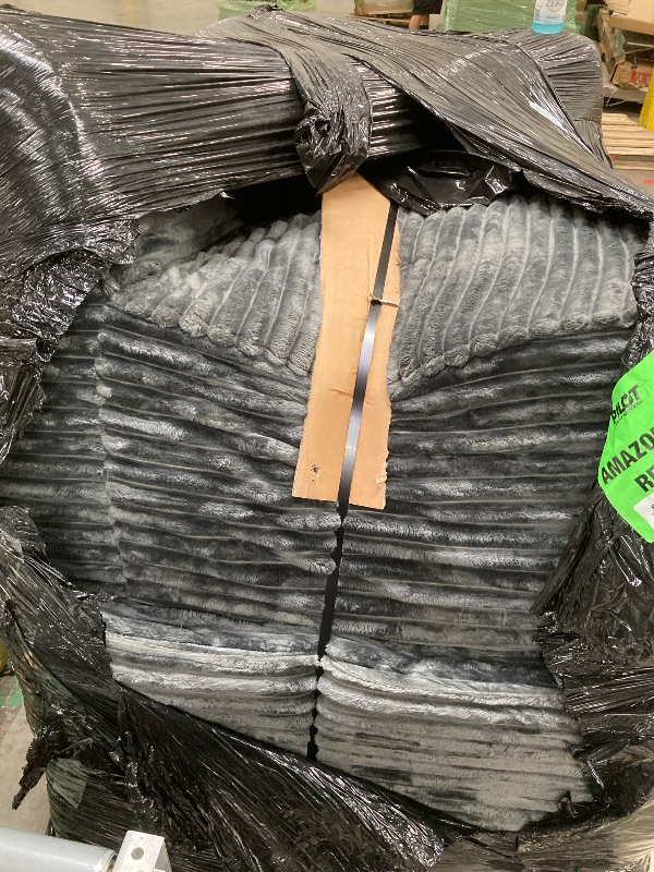 Photo 1 of ***** used + partial set ***Vesgantti 106" Boneless Couch with Chaise, Deep Seat Comfy Cloud Modular Sofa Corduroy Memory Foam Sectional Couches for Living Room Bedroom, No Assembly Required (Grey, Left-Facing Chaise)