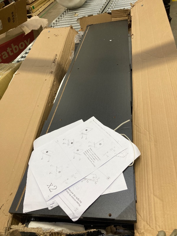 Photo 1 of *****used***LUCKLIFE 63 Inch Modern TV Stand with Drawers and Storage Drawers up to 70 Inch,Led Entertainment Center with Shelves,Black Media Console Table for Living Room Bedroom,Black