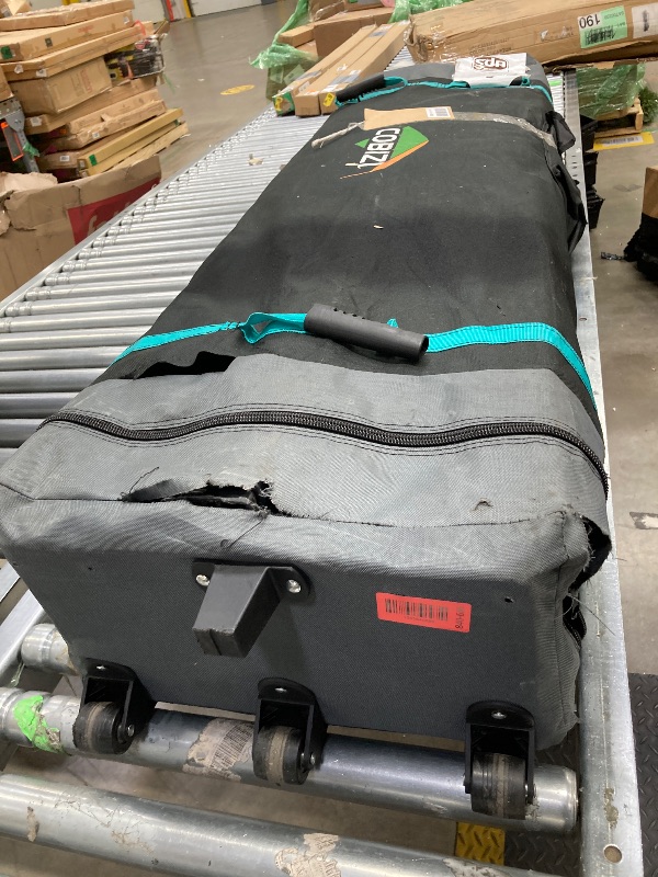 Photo 1 of **used***COBIZI 10x20 Pop up Canopy Tent Heavy Duty with 6 Sidewalls, Easy Set-up Commercial Outdoor Party Tent, 100% Waterproof Wedding Tent Gazebo, 3 Height Adjustable with Wheeled Bag, Black