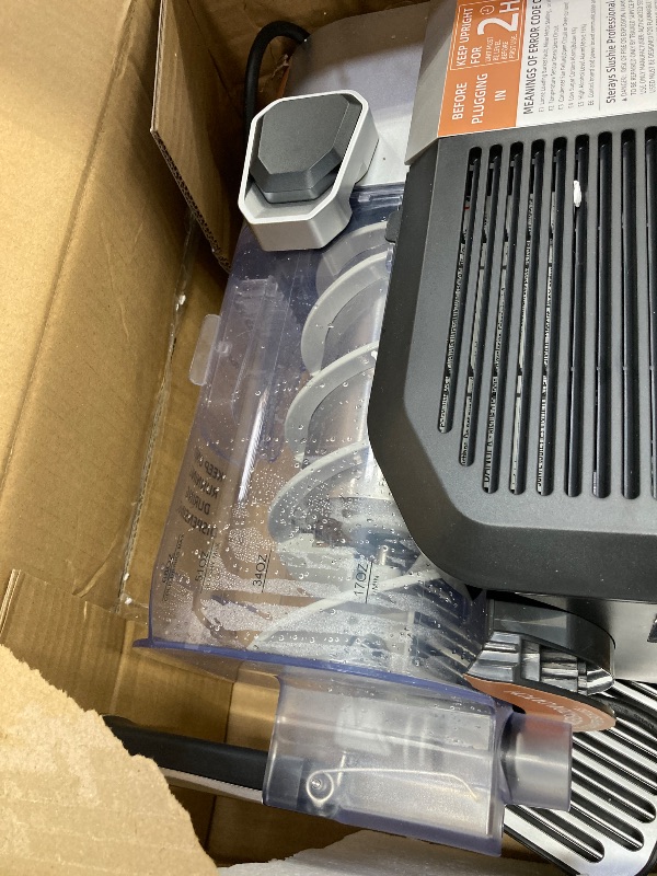 Photo 1 of  ***(PARTS ONLY -SELLING AS IS -PARTS ONLY-STATES NOT GETTING COLD ENOUGH)*** Slushie Machine,Slushy Machine for Home,6 Pre-Set Programs, Auto Clean Function,No Ice Needed, Commercial Frozen Drink Machine for Milkshake,Frappe,Margarita,Cold Drink,Slush an