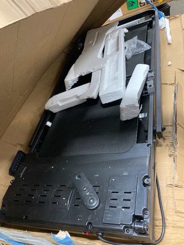 Photo 1 of ****used*****CoolHut Walking Pad, Under Desk Treadmill, 4-in-1 Home/Office Treadmill, Compact and Portable Foldable Treadmill, No Installation, Low Noise, LED Display,300 lb. Capacity with Remote Control*