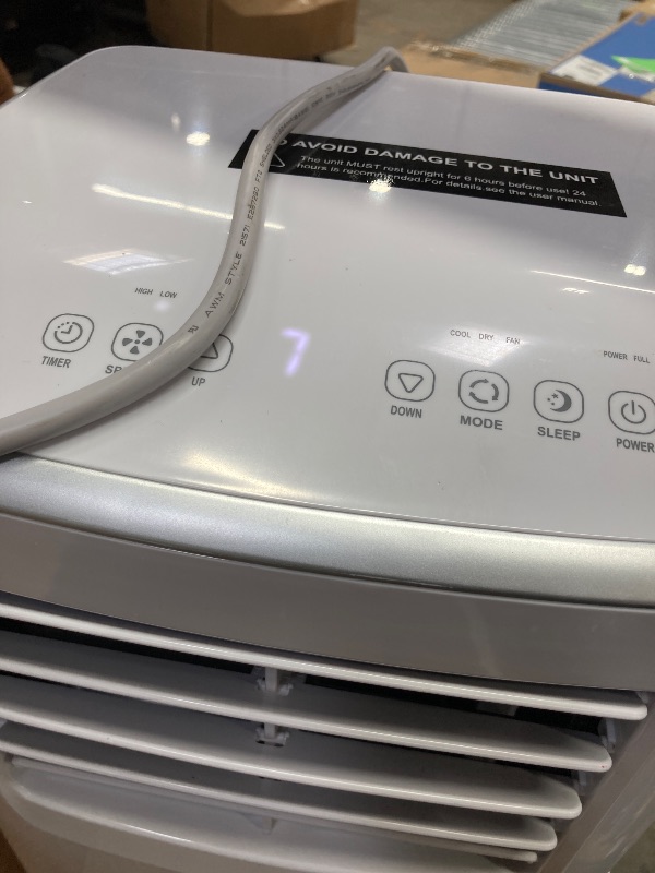 Photo 1 of ******used*  missing parts***Tolsprint Portable Air Conditioners, 8500 BTU 3 In1 Air Conditioner with Remote Control,Portable AC Cooling Range up to 360 Sq.ft, Windows Kit,Brush,White
