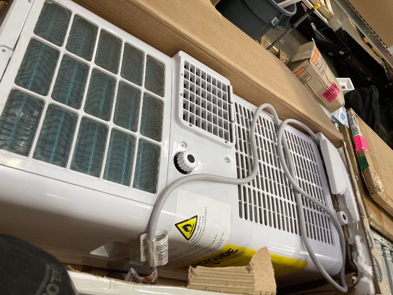 Photo 1 of ******used*  missing parts***Tolsprint Portable Air Conditioners, 8500 BTU 3 In1 Air Conditioner with Remote Control,Portable AC Cooling Range up to 360 Sq.ft, Windows Kit,Brush,White
