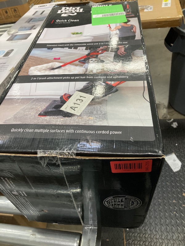 Photo 1 of *****USED**********Dirt Devil EV0201BU Quick Clean Upright Bagless Vacuum Cleaner, Corded,
