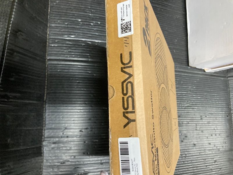 Photo 1 of **ONLY ONE***YISSVIC Electric Fly Swatter Bug Zapper Racket Dual Modes Mosquito Killer with Purple Mosquito Light Rechargeable for Indoor Home Office Backyard Patio Camping (Black 2 Pack)