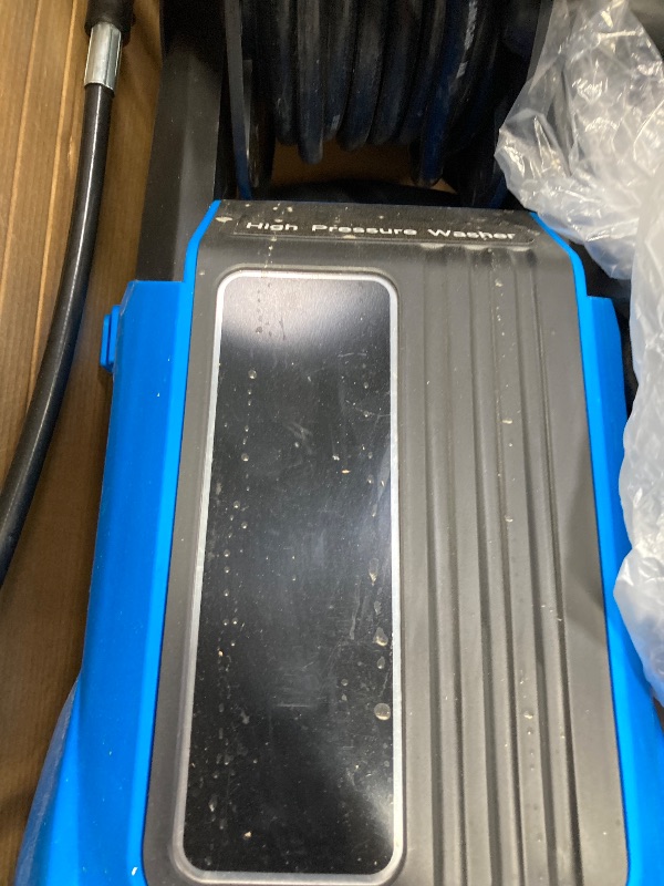 Photo 1 of **MISSING PARTS-N0 ROD**SUGIFT Electric Pressure Washer - 3800 PSI + 2.8 GPM High Pressure Washers with 4 Interchangeable Nozzles and Foam Cannon Hose Reel Power Washers Electric P