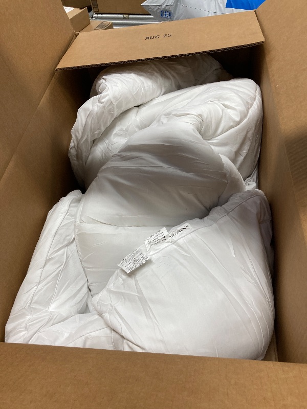 Photo 1 of ***USED****EMONIA 100% 400TC Mattress Topper Twin for Back Pain Extra Thick Cooling Mattress Pad Mattress Protector Pillow Top Mattress Cover with 8-21 Deep E
