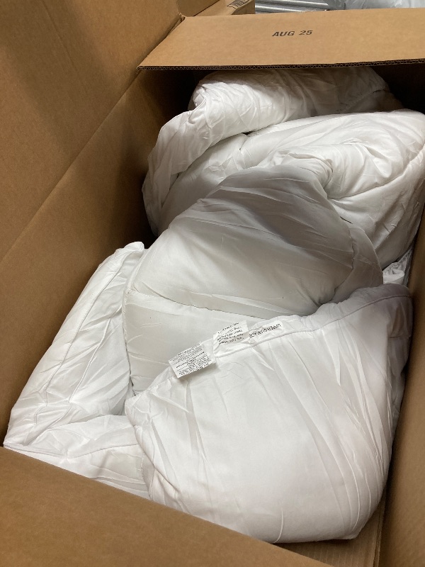 Photo 1 of ***USED****EMONIA 100% 400TC Mattress Topper Twin for Back Pain Extra Thick Cooling Mattress Pad Mattress Protector Pillow Top Mattress Cover with 8-21 Deep E
