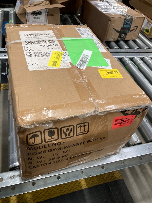 Photo 1 of ****partial set*****  box 4/4 Home gym weight block box 3/4 