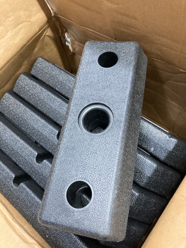 Photo 1 of ****partial set*****  box 4/4 Home gym weight block box 3/4 