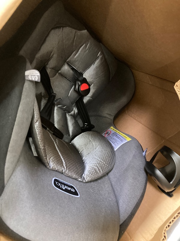 Photo 1 of **used****Evenflo Tribute LX Convertible Car Seat – Compact Convenience for On-the-Go Families, Saturn Gray
