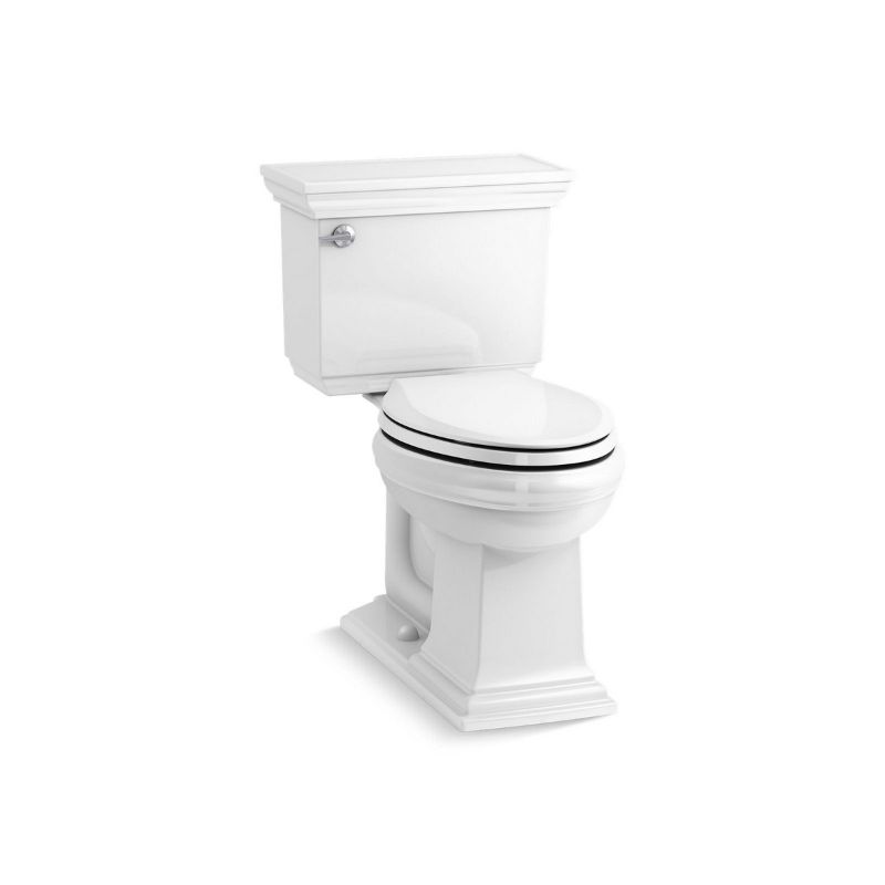 Photo 1 of **ONLY THE BOWL/MISSING TANK***Kohler K-33817-0 Memoirs Stately 1.28 GPF Continuous Clean St Two-Piece Elongated Toilet, White
