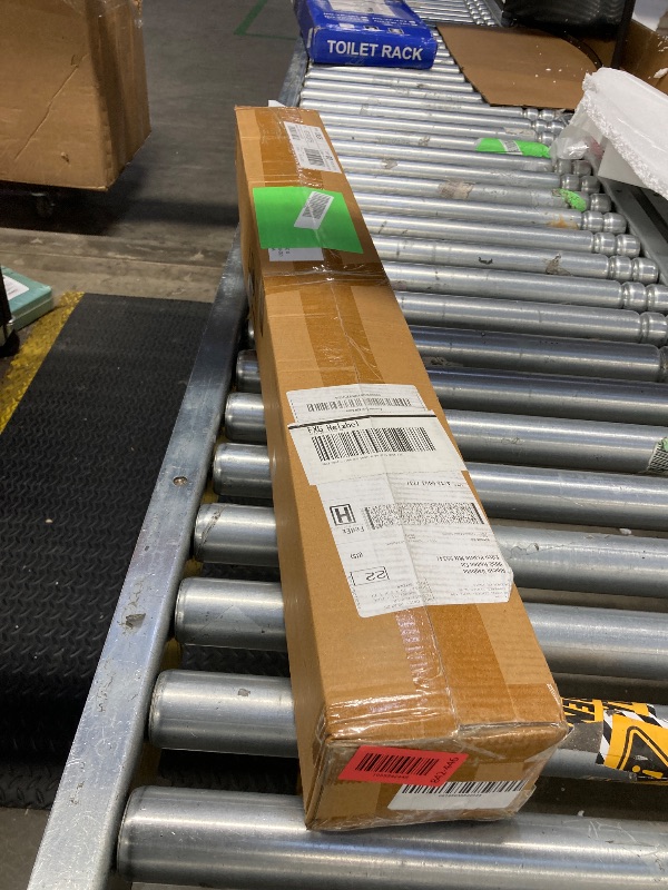 Photo 1 of **minor damage*** it has a little cut****Zimtown 10-Tier 50 Pairs Shoe Rack Non-woven Fabric Shoe Tower Shoe Shelf Stand Shoe Storage Organizer Cabinet for Entryway Closet, Black Finish