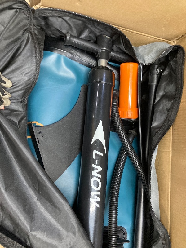 Photo 1 of ****used******LNOW 10.6'x32" Inflatable Stand Up Paddle Board with Premium SUP Accessories for Lakes, Oceans, Yoga, Fishing – Lightweight & Portable
