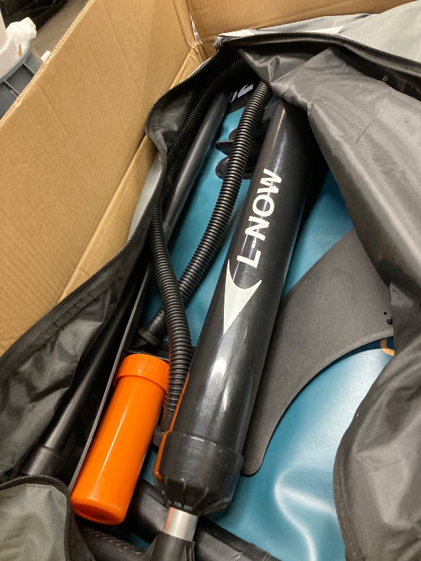 Photo 1 of ****used******LNOW 10.6'x32" Inflatable Stand Up Paddle Board with Premium SUP Accessories for Lakes, Oceans, Yoga, Fishing – Lightweight & Portable

