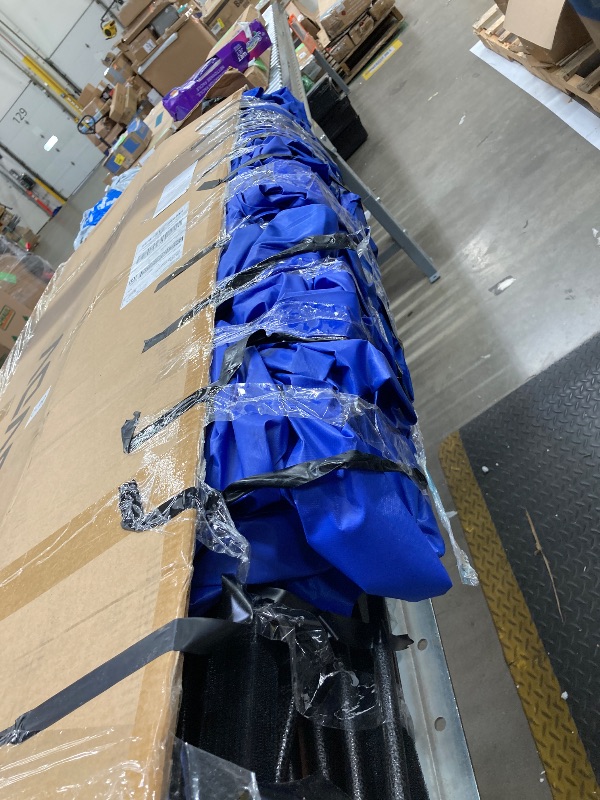 Photo 1 of ***used****GVDV 10x20 Pop up Canopy with Removable Sidewalls, Outdoor Canopy Tents for Partie Wedding, Instant Sun Protection Shelter with Upgrade Raised Roof and Carry Bag, Blue
