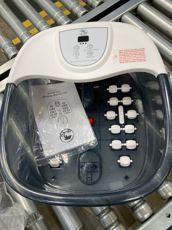 Photo 1 of  Foot Spa with Heat, Foldable Foot Bath Massager 