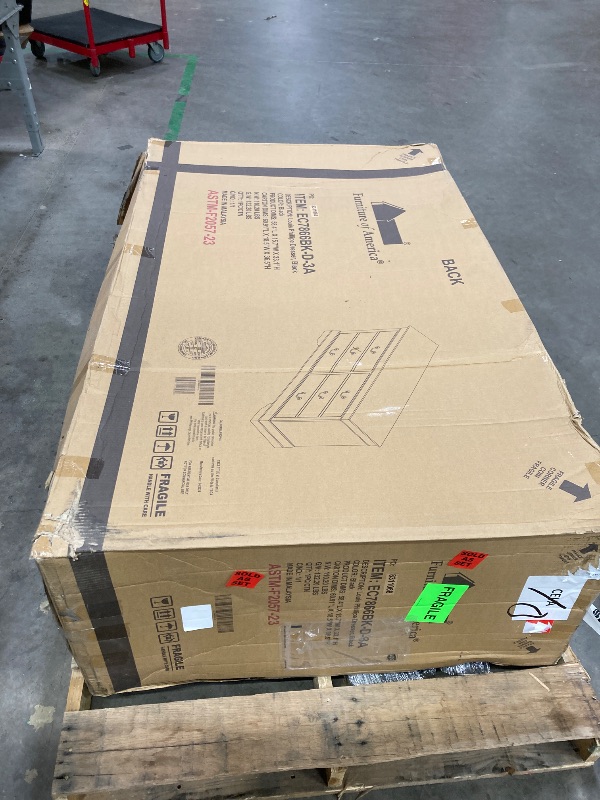 Photo 1 of ***(MIRROR ONLY -SELLING AS IS )***
Furniture of America Toni Wood Mirror