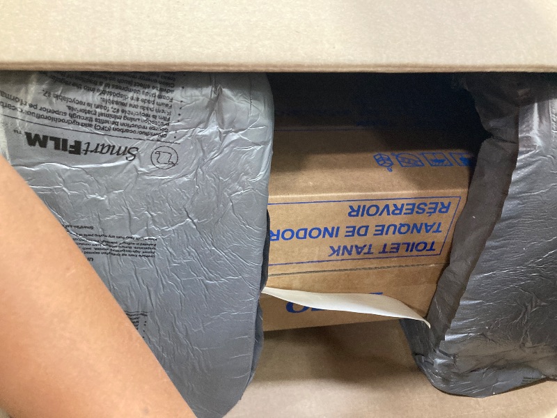 Photo 1 of ****TANK ONLY****
TOTO Drake Two-Piece Elongated 1.6 GPF TORNADO FLUSH Toilet with CEFIONTECT, Cotton White - CST776CSG#01