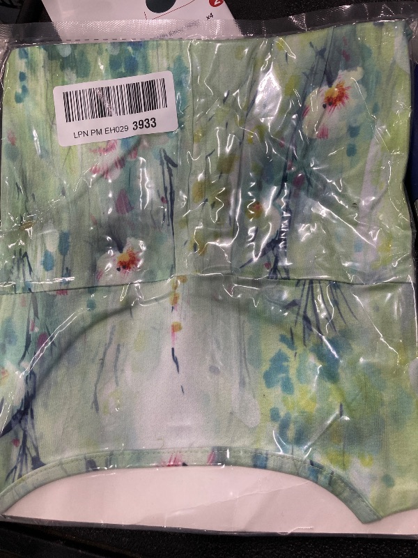 Photo 1 of **reference image**Women's Loose Fit Fashion Tank Top Sleeveless Round Neckline Printed Pleated Soft Simple Tunic Shirts Green Lily m
