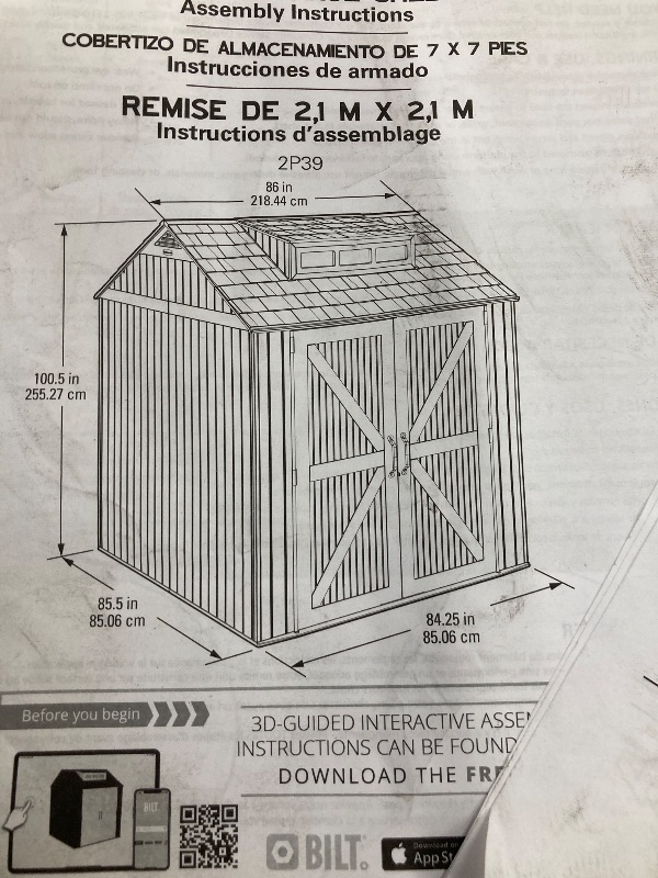 Photo 1 of ***Missing parts**Part 2/2 Modern Shade Woodberry Grill Gazebo 6' X 12', Cedar Wood Gazebo with Dual bar Tops & Shelves, Patio Pavilion with Galvanized Steel Roof, USB and USB-C Charging Ports for Patio, Garden