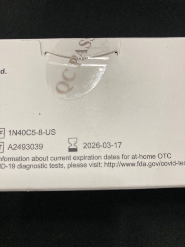 Photo 1 of  3 BOSON Rapid SARS-CoV-2 Antigen Test Card, FDA EUA Authorized OTC at-Home Self test, Results in 15 Minutes, Convenient and Comfortable to use 8 Tests