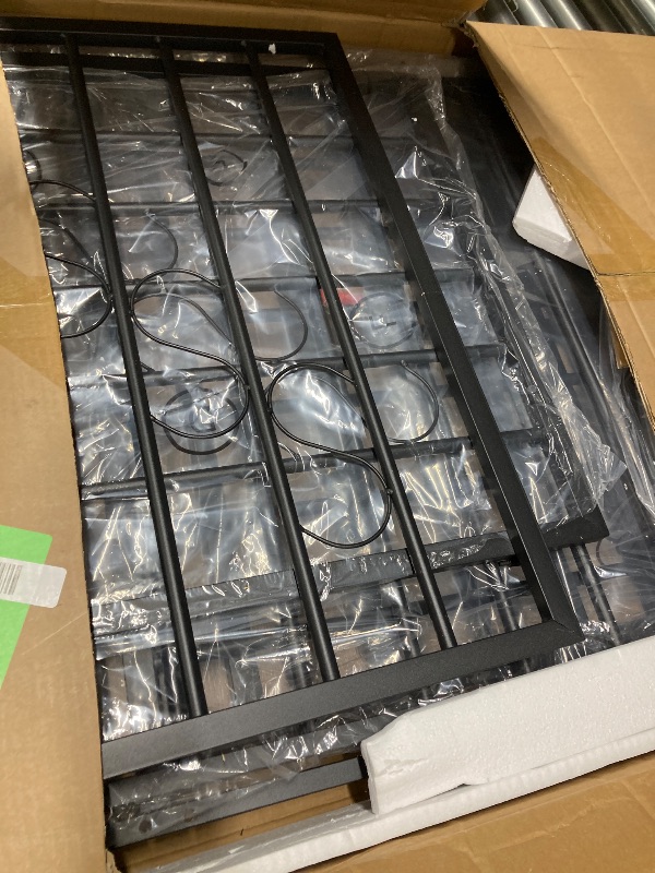 Photo 1 of ***(*PARTS ONLY - SELLING AS IS PARTS)***
48 Inch Dog Cage Furniture for Extra Large Dog, Double-Doors Heavy Duty Dog Crate with 360° Caster Wheels, Dog Kennel Indoor Decorative Pet House Dog Cage Table, Gray