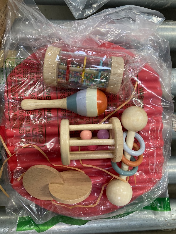 Photo 1 of ****Parts only****

Montessori Mama Baby Rattle and Musical Set, 6 Piece Wooden Infant Toy