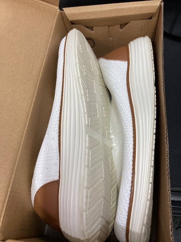 Photo 1 of ***Need be clean****
VILOCY Men's Dress Sneakers Oxfords Casual Business Shoes Lace Up Lightweight Walking Knit Mesh Fashion Sneakers White,EU41