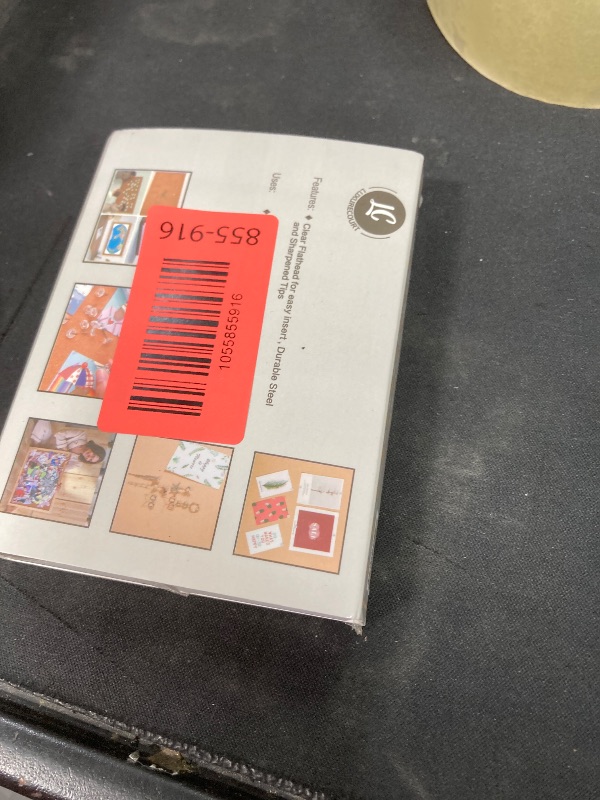 Photo 1 of Pack Clear Push Pins Tacks by Luxurecourt, Flat Head Thumbtacks for Bulletin Board, Wall Hanging, Cork Board, Shadow Box, Heavy Duty Plastic Head with Steel Point in Reusable Storage Box.