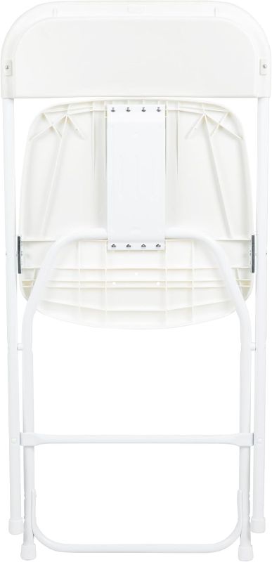 Photo 1 of ***Partial set****
Flash Furniture Hercules, Indoor/Outdoor Heavy-Duty Plastic Folding Chairs, Foldable Commercial Stacking Chairs with 650-lb. Static Weight Capacity, White