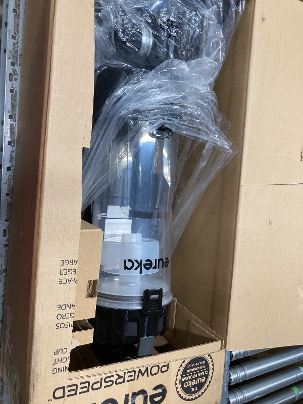 Photo 1 of ***Parts only***
Eureka PowerSpeed Lightweight Upright Vacuum Cleaner for Carpet and Hard Floor, Powerful Bagless Upright Vacuum Cleaner for Home Pets, NEU181A, Blue