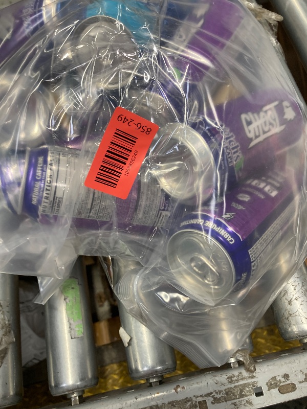 Photo 1 of ***Mix drinking***
GHOST® ENERGY Zero Sugars Energy Drink, Welch's Grape, 200mg Natural Caffeine, 16 fl oz Can