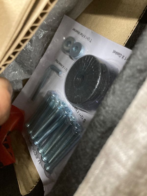 Photo 1 of ===3 BOX of 3 ===Furniwell Convertible Sectional Sofa Couch, 4 Seat Sofa Set for Living Room U-Shaped Modern Fabric Modular Sofa Sleeper with Double Chaise & Memory Foam (Fabric, Grey)