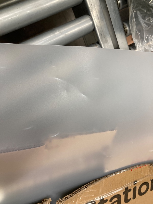 Photo 1 of **CLEAR PLASTIC COVER HAS SOME DAMAGE-SEE PIC**JoyBerri Jigsaw Puzzle Table/Rolling Puzzle Desk - 1500 Piece Puzzle Board with Bonus Puzzle/Portable Jigsaw Puzzle Tables with Drawers and Legs - Height Adjustable for Adults and Kids