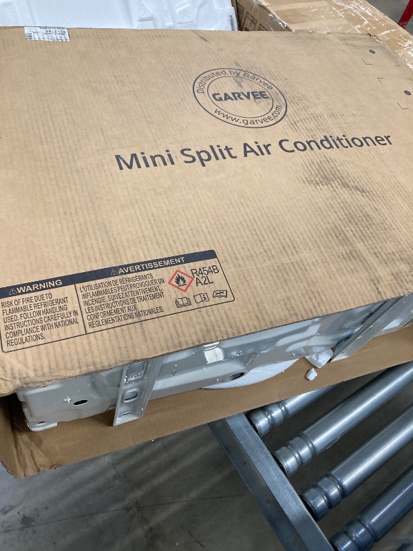 Photo 1 of ****SEALED FACTORY*** GarveeHome 12000 BTU Mini Split Air Conditioner Heat Pump System, Wifi Enabled 20 SEER2 208V- 230V Ductless AC Cool Up to 750 Sq. Ft, Compatible with Alexa, Complete Installation Kit, White