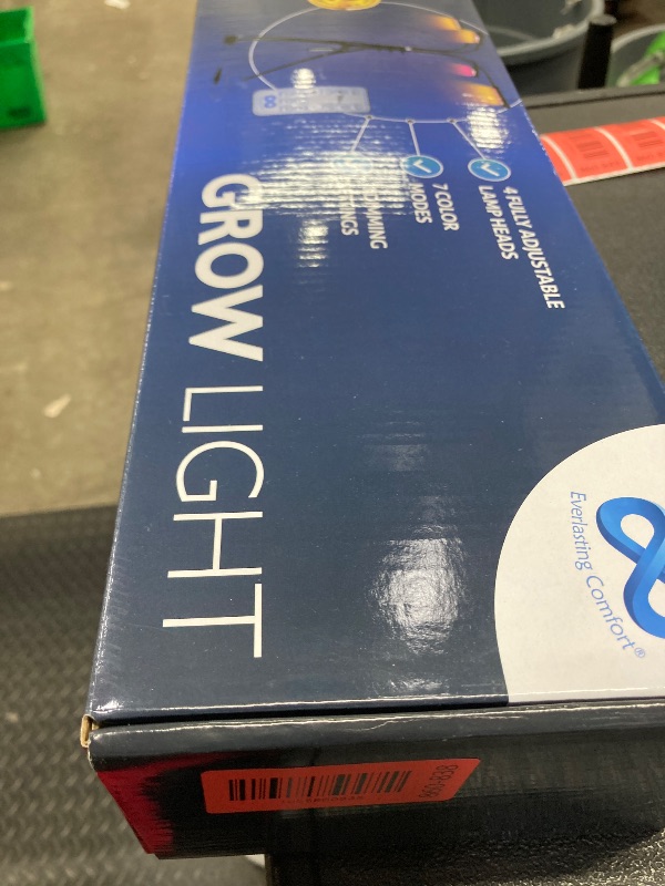 Photo 1 of ***FACTORY SEALED***

Everlasting Comfort Grow Lights for Indoor Plants Full Spectrum - Plant Lights for Indoor Growing (4 Lamps), 3-18 Hour Timer, Adjustable 62" Tripod, LED Grow Lights, Plant Light for Seed Starting