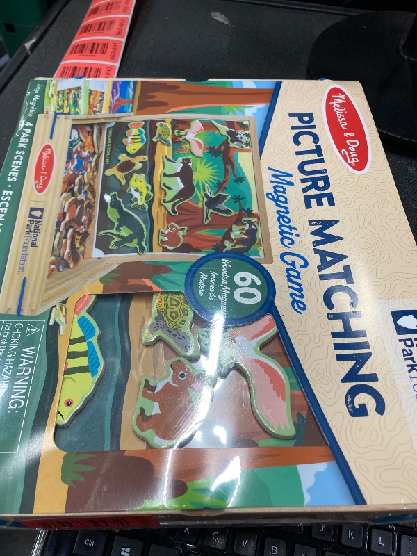 Photo 1 of ***FACTORY SEAL***

Melissa & Doug National Parks Wooden Picture Matching Magnetic Game Kids Animal Magnets Activity for Boys and Girls Ages 3+ - FSC-Certified Materials