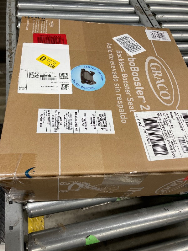 Photo 1 of ***FACTORY SEAL***

Graco TurboBooster 2.0 Backless Booster Car Seat, Denton