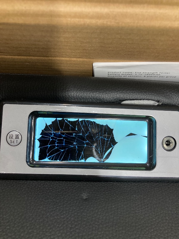 Photo 1 of *** screen broke***
Boxing Strength Tester Punch Force Sensor Adjustable Height Boxing Training Equipment Wall Mounted Boxing Boxer Boxing Machine Wall Punch Pad Boxing Punching Bag Machine for Adult Kid (Stylish)