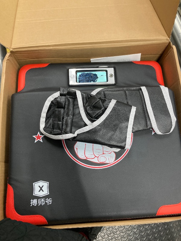 Photo 1 of *** screen broke***
Boxing Strength Tester Punch Force Sensor Adjustable Height Boxing Training Equipment Wall Mounted Boxing Boxer Boxing Machine Wall Punch Pad Boxing Punching Bag Machine for Adult Kid (Stylish)